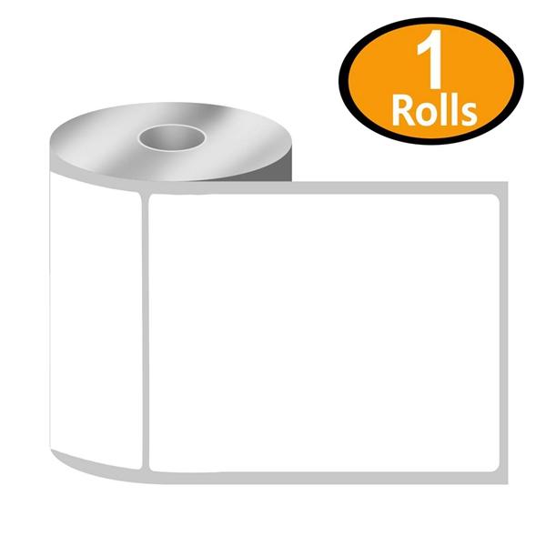 Racdde - 4" x 6.5" Large Shipping Labels & Multipurpose Compatible with Zebra & Rollo Label Printer,Premium Adhesive & Perforated[1 Rolls, 250 Labels] 