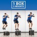 Racdde 3 in 1 Non-Slip Plyometric Box for Jump Training and Conditioning. Wooden Plyo and Soft Plyo Box All in One Jump Trainer. Sizes 20/18/16, 16/14/12 