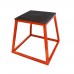 Racdde Plyometric Platform Box Set- 6, 12, 18" Red 