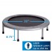Racdde 36-Inch Folding Trampoline | Quiet and Safe Bounce | Access To Free Online Workouts Included | Supports Up To 250 Pounds