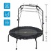 Racdde Mini Trampoline for Adults Folding Exercise Fitness Rebounder with Handle 40-Inch USTR40BUV1