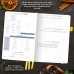 Racdde Food Journal - Daily Food Diary, Meal Planner to Track Calorie and Nutrient Intake, Stick to a Healthy Diet & Achieve Weight Loss Goals. Undated - Start Anytime. A5, Hardcover + Stickers 