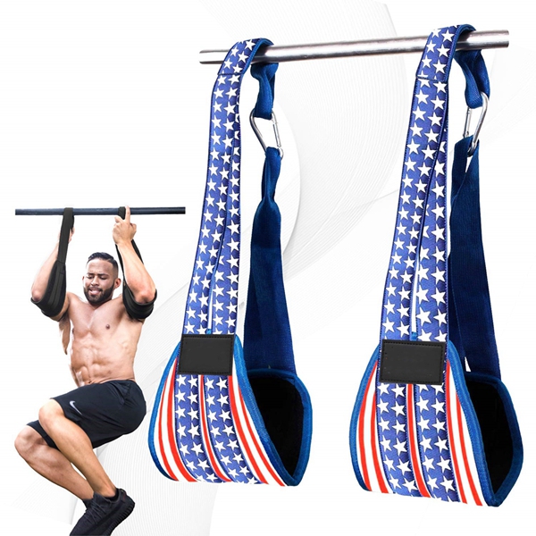 Racdde Fitness Hanging Ab Straps for Abdominal Muscle Building and Core Strength Training, Adjustable Arm Support for Ab Workouts, Padded Gym Equipment for Men and Women 