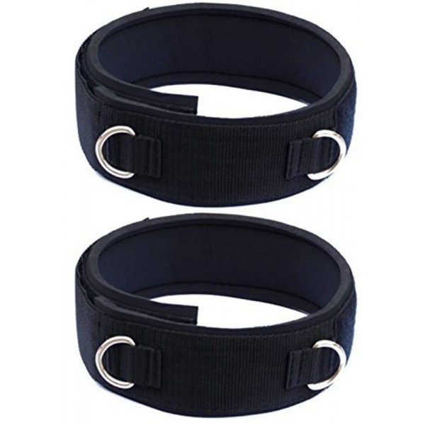 Racdde 1 Pair Neoprene Padded Thigh Strap Fitness Accessories Ankle Straps Cuff 