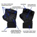 Racdde New Ventilated Weight Lifting Gloves with Built-In Wrist Wraps, Full Palm Protection & Extra Grip. Great for Pull Ups, Cross Training, Fitness, WODs & Weightlifting. Suits Men & Women 