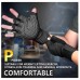 Racdde Updated 2020 Version Professional Ventilated Weight Lifting Gym Workout Gloves with Wrist Wrap Support for Men & Women, Full Palm Protection, for Weightlifting, Training, Fitness, Hanging, Pull ups 