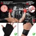 Racdde Ventilated Workout Gloves with Integrated Wrist Wraps and Full Palm Silicone Padding. Extra Grip & No Calluses. Perfect for Weight Lifting, Powerlifting, Pull Ups, Cross Training, WODs 