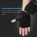 Racdde Weight Lifting Gym Gloves with Anti-Slip Leather Palm for Workout Exercise Training Fitness and Bodybuilding for Men & Women 