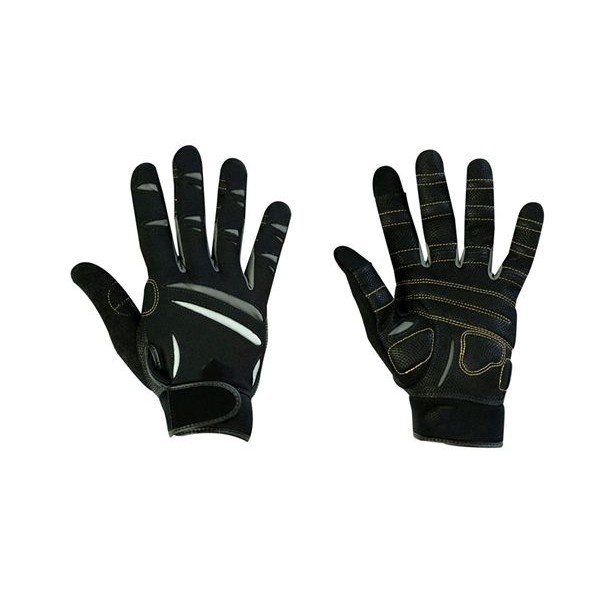Racdde Gloves Beast Mode Women's Full Finger Fitness/Lifting Gloves w/ Natural Fit Technology, Black (PAIR) 