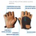 Racdde Padded Ocelot Lifting Gloves, Gym Gloves, Workout Gloves, Exercise Gloves for Powerlifting, Cross Training, Rowing for Men & Women 