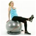 Racdde Exercise Ball with 15LB Resistance Bands & Stability Base – Workout From Home with the Home Gym Bundle – Great For All Fitness Levels - 65CM Anti-Burst Yoga Ball - Watch Exercise Videos Online 