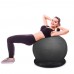 Racdde Ball Chair - Exercise Stability Yoga Ball with Base for Home and Office Desk, Ball Seat, Flexible Seating with Ring & Pump, Improves Balance, Back Pain, Core Strength & Posture 