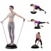 Racdde Half Ball Balance Trainer with Straps Yoga Balance Ball Anti Slip for Core Training Home Fitness Strength Exercise Workout Gym 