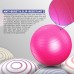 Racdde Exercise Yoga Ball with Free Air Pump 200 lbs Slip-Resistant Yoga Balance Stability Swiss Ball for Fitness Exercise 