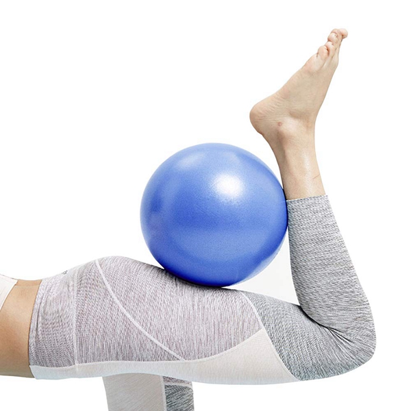 Racdde Mini Exercise Barre Ball, Gymnic Over Ball, Pilates Soft Ball for Core Training and Physical Therapy, Improves Balance (Home & Gym & Office) Mini Yoga Ball, Small, 9 Inches 