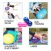 Racdde Physio Roll Therapy Fitness Excercise Peanut Ball for Balance, Labor Birthing, Muscle Tension, Back Pain Relief, Coordinate Development, Dog Training, Home Exercise & Yoga Programme Small Large 