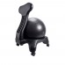 Racdde Balance Ball Chair with Back Support for Home and Office w/Exercise Ball, Pump, Removable Back & Lockable Wheels 