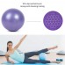 Racdde Yoga Pilates Exercise Ball Mini 9 Inch for Stability Balance Training for Core Training Physical Therapy, Improves Balance Inflatable Straw(at Home/Gym/Office) 
