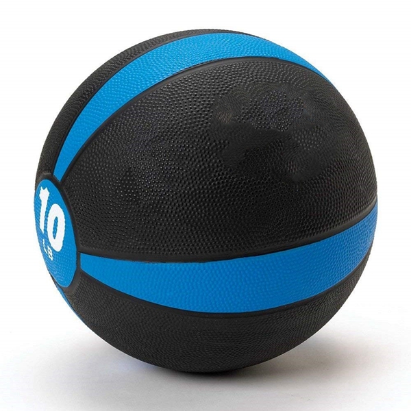 Racdde -Pound Medicine Ball with Sturdy Rubber Construction and Textured Finish, Weight Ball Includes Exercise Wall Chart for Strength Training, Plyometric Training, Balance Training and Muscle Build 