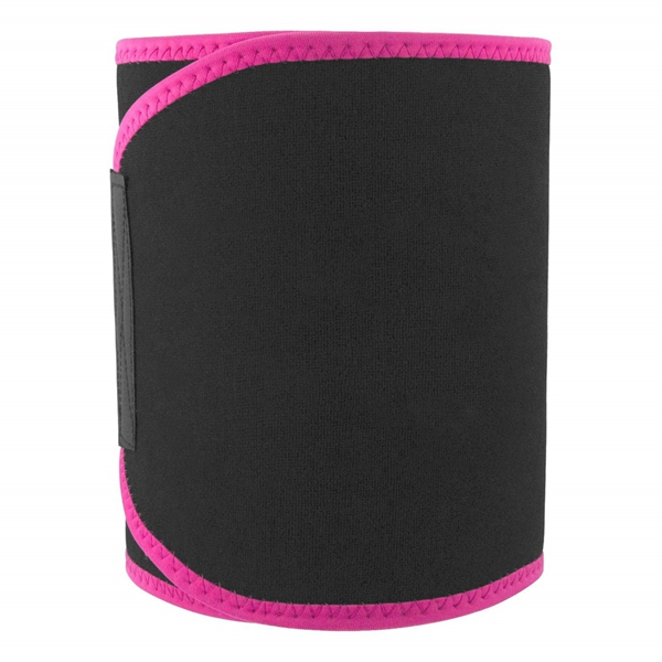 Racdde Sweet Sweat Premium Waist Trimmer (Pink Logo) for Men & Women ~ Includes Free Sample of Sweet Sweat Gel! 