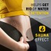 Racdde Waist Trimmer Belt, Sweat Wrap, Low Back and Lumbar Support with Sauna Suit Effect, Abdominal Trainer 