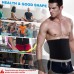 RACDDE Waist Trimmer Belt,Waist Trainer for Women,Weight Loss and Sweat Wrap,Slimmer Kit for Men,Abdominal Trainer,Adjustable Waist Cincher Trimmer,Sport Sauna Effect 
