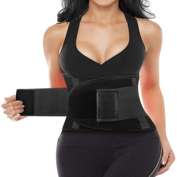 Racdde Waist Trainer Belt for Women & Man - Waist Cincher Trimmer - Tummy Control Sport Workout Body Shaper 