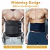Racdde Wasit Trimmer for Men, Neoprene Ab Belt Widening Waist Trainer with Double Adjusted Straps for Fitness Weight Loss and Back Support 