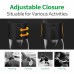 Racdde Mens Waist Trimmer,Widening Neoprene Waist Trainer for Obese People Weight Lose Ab Belt for Workout Sport 