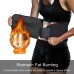 Racdde Sauna Waist Trainer Corset for Weight Loss Sport Workout Tummy Trimmer Fat Burner Sweat Wrap 