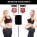 Racdde Waist Trimmer Belt for Weight Loss Women & Men Waist Trainer Fat Burner Wrap Slimming Body Shaper 