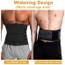 Racdde Sauna Waist Trimmer Belt, Wide Men Workout Waist Trainer, Sweat AB Belt with Adjustable Double Straps, Weight Loss Back Support Neoprene X-Shape Snug Fit Belly Belt 