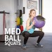 Racdde Soft Medicine Ball/Wall Ball for Strength and Conditioning Workouts, Core Exercises, Cross Training 