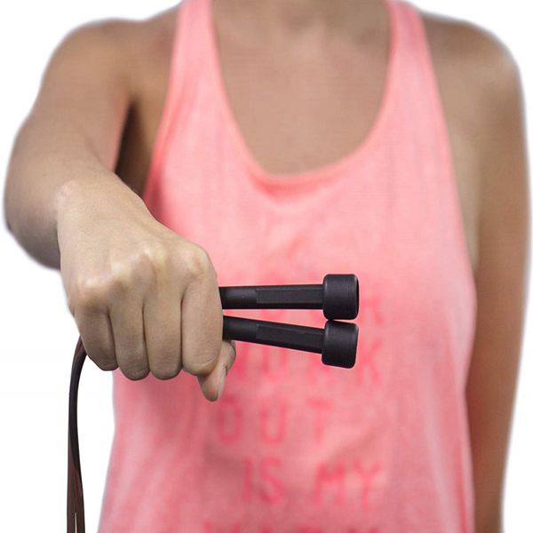 Racdde Jump Rope - Jump Trainer - Adjustable - for Speed Skipping - with Bag & Excercise e-Book 