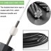 Racdde Jump Rope Tangle-Free Ball Bearings Speed Skipping Rope Cable, Jumping Ropes with Memory Foam Ideal for Crossfit Training, Boxing