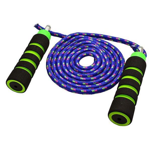 Racdde Kids Jump Rope Durable Child Friendly Skipping Rope - Exercise Toy for Playground with Lightweight Foam Handles and Vibrant Colors 
