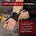 Racdde Leather Weight Lifting Wrist Wraps - Brace for Lifting 