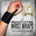Racdde Weight Lifting Wrist Wraps with Thumb Loops - Wrist Support & Protection for Power Lifting Cross Training & Bodybuilding G3 Wrist Straps. Gladiator Gym Workout Gear for Men Women 