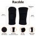 Racdde Knee Sleeves (One Pair) Knee Support for Joint Pain & Arthritis Pain Relief - Effective Support for Running, Pain Management, Arthritis Pain, Surgery Recovery 