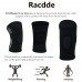 Racdde Knee Sleeves (One Pair) Knee Support for Joint Pain & Arthritis Pain Relief - Effective Support for Running, Pain Management, Arthritis Pain, Surgery Recovery 