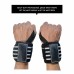Racdde Wrist Wraps + Lifting Straps Bundle (2 Pairs) - Wrist Support Braces for Men & Women - Maximize Your Weightlifting, Powerlifting, Strength Training & Crossfit 