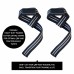 Racdde Wrist Wraps + Lifting Straps Bundle (2 Pairs) - Wrist Support Braces for Men & Women - Maximize Your Weightlifting, Powerlifting, Strength Training & Crossfit 