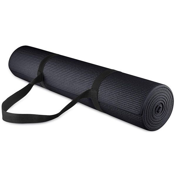 Racdde GoYoga All Purpose High Density Non-Slip Exercise Yoga Mat with Carrying Strap 
