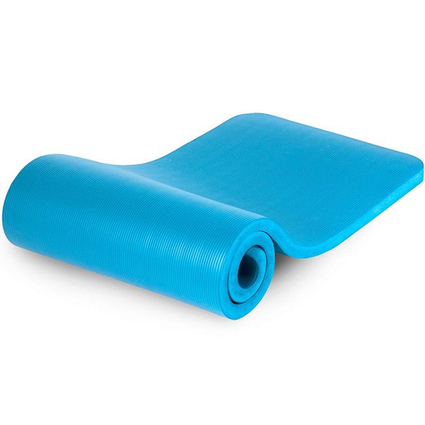 Racdde Extra Thick Yoga and Pilates Mat ½” (13mm) or 1" (25mm), 71-inch Long High Density Exercise Mat with Comfort Foam and Carrying Strap 