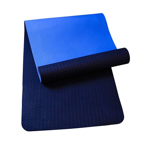 Racdde Yoga Mat- TPE Non-Slip Exercise Mat High -Density Body Alignment Systems Eco-Friendly to Fitness Lightweight with Carrying Strap Ideal Size for Workout, Floor Exercise, Pilate 