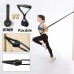 Racdde Single Resistance Exercise Band with Comfortable Handles - Ideal for Physical Therapy, Strength Training, Muscle Toning - Door Anchor and Starter Guide Included 