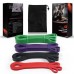 Racdde Resistance Band Set, Pull Up Assist Bands - Stretch Resistance Band - Mobility Band Powerlifting Bands For Resistance Training, Physical Therapy, Home Workouts (Set-4) 