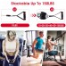 Racdde 18 Pack Resistance Bands Set Workout Bands - 5 Stackable Exercise Bands 5 Loop Resistance Bands 2 Core Sliders with Door Anchor and Handles, Legs Ankle Straps, Carry Bag & Guide Book for Home 