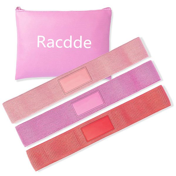 Racdde Hip Band Set - Fabric Resistance Bands - Booty Exercise Bands for Leg and Butt Workouts 
