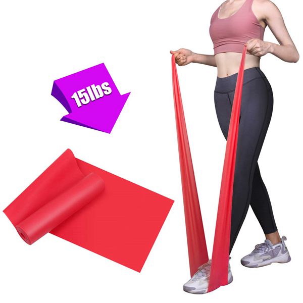 Racdde Resistance Bands, Exercise Bands for Physical Therapy, Yoga, Pilates, Rehab and Home Workout, Non-Latex Elastic Bands Include Door Anchor 